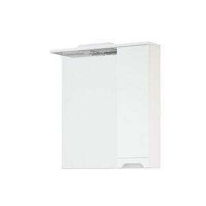 Изображение товара Зеркальный шкаф Corozo Лея, 65 см, с подсветкой, белый, SD-00001508