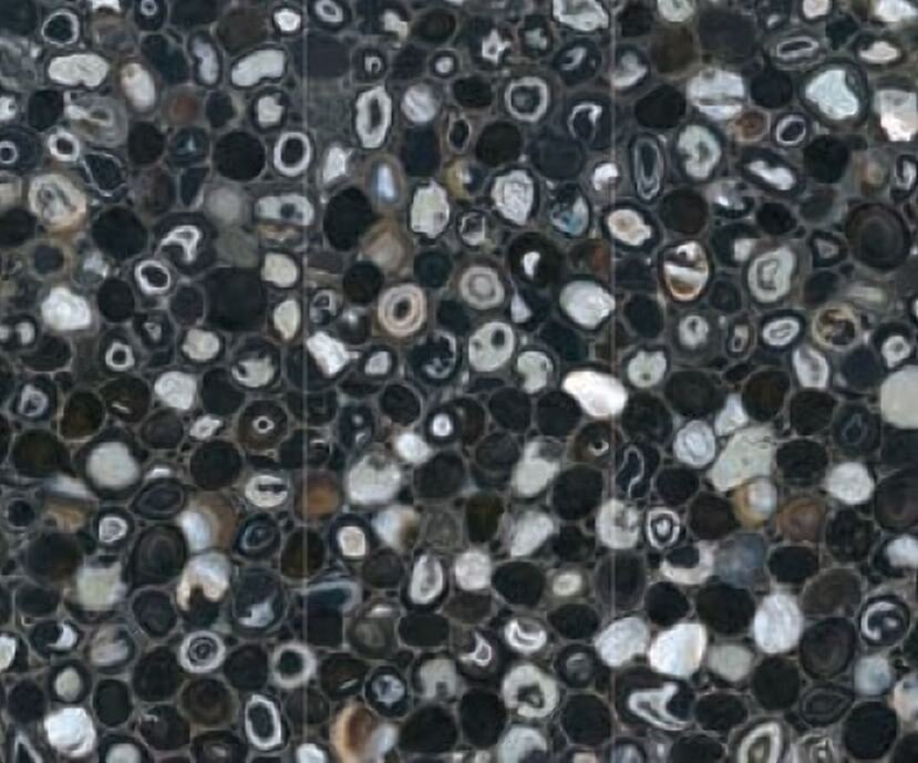 Изображение товара Керамогранит Zodiac Agate Black MN778CP271206 120x270 см полированный черный