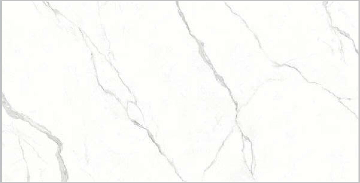 Изображение товара Керамогранит Zodiac Statuario White 160х320 см полированный белый