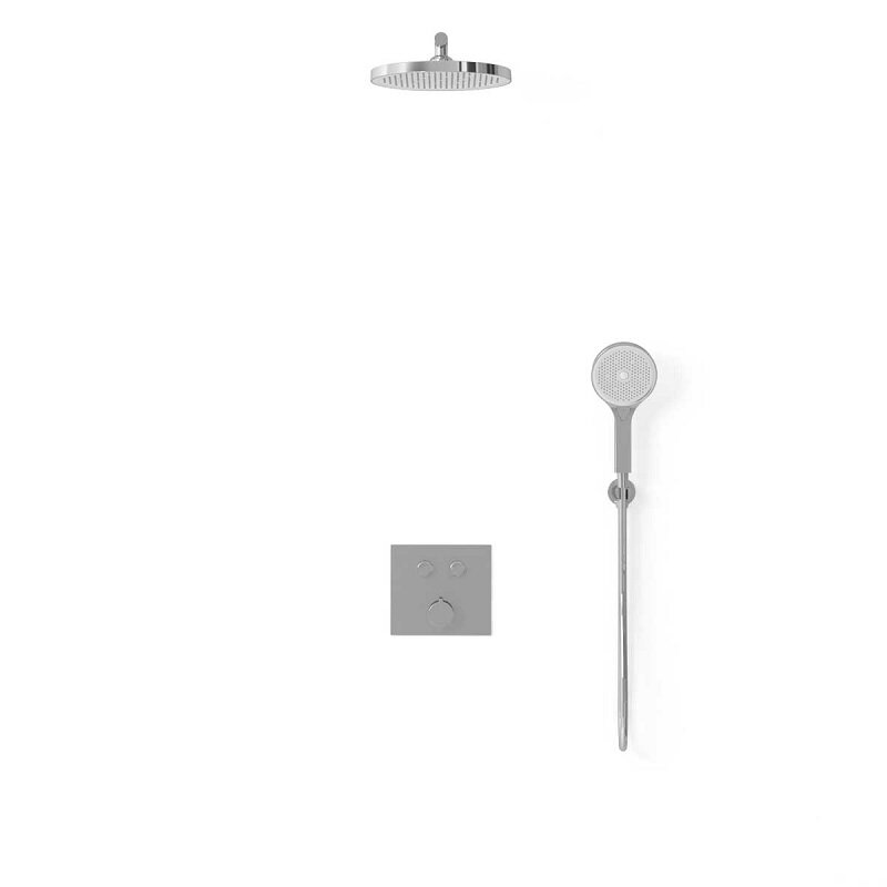 Изображение товара Душевая система Vincea с тремя режимами и функцией экономии воды, хром
