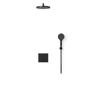 Изображение товара Душевая система Vincea, цвет черный матовый, VSFW-4212MB