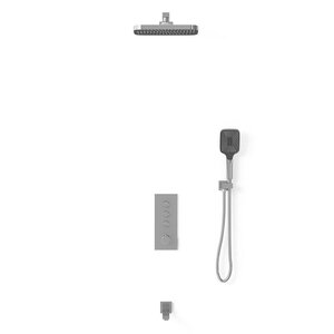 Изображение товара Душевая система Vincea, термостатическая, 3 потребителя, с изливом, цвет хром, VSFW-433T1CH