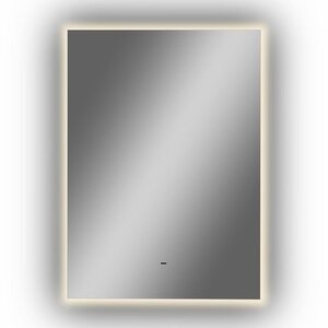 Изображение товара Зеркало Comforty Адонис, 45 см, с LED-подсветкой, с сенсорным выключателем, холодный свет, 00-00013778 (00-00013778CF)