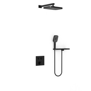 Изображение товара Душевая система Vincea, цвет черный матовый, VSFW-4211RMB