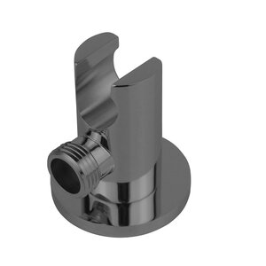 Изображение товара Шланговое подсоединение с держателем Vincea, воронёная сталь, gunmetal, VSC-42GM