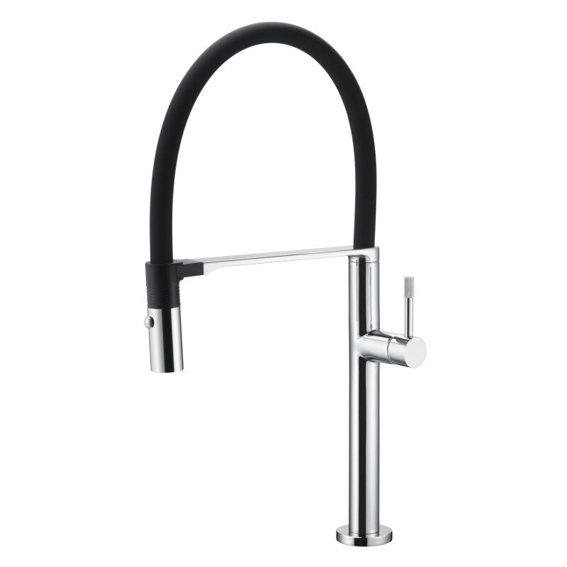 Изображение товара Смеситель Boheme Uno для кухонной мойки хром 114-CR