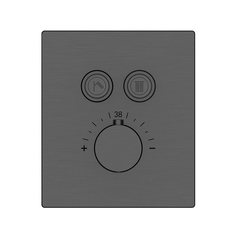 Изображение товара Смеситель Vincea для душа термостатический, встроенный, Gunmetal VSCV-321TGM