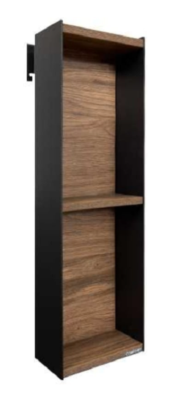Изображение товара Шкаф к зеркалу Comforty Дартфорд, 20 см, подвесной, дуб тёмно-коричневый, 00-00013693 (00-00013693CF)