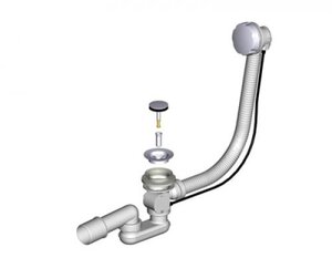 Изображение товара Слив-перелив Excellent 80 см, SP.V-80 CR полуавтомат, хром