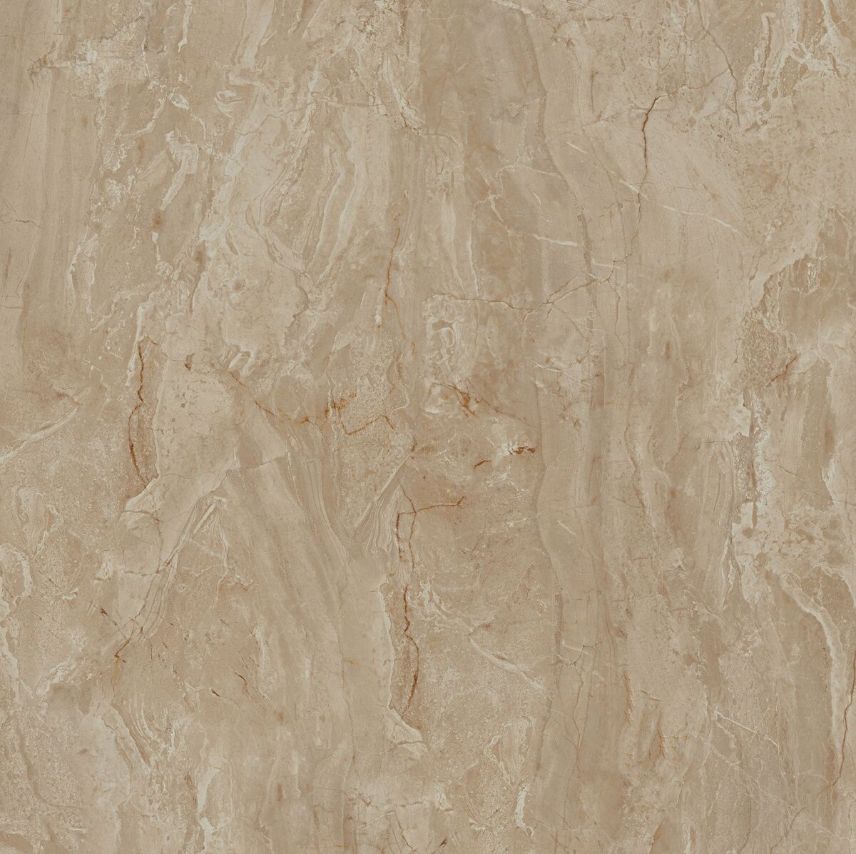 Изображение товара Керамогранит Kerama Marazzi Эвора 60x60 см бежевый глянцевый под мрамор
