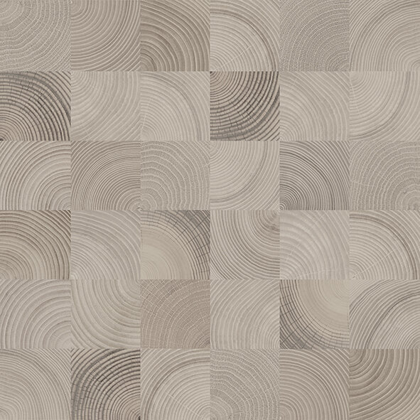 Изображение товара Керамогранит Керамин Шиен 2 50х50 см серый матовый декор под дерево