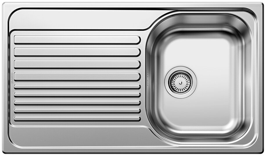 Изображение товара Кухонная мойка Blanco Tipo 45 S 511942 из нержавеющей стали с глянцевой поверхностью, Германия