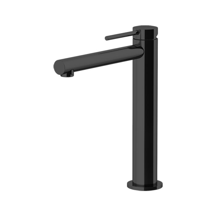 Изображение товара Смеситель для раковины Gattoni Circle One 9046/90NO с донным клапаном и цветом Nero Opaco