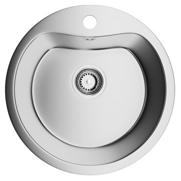 Изображение товара Мойка кухонная Omoikiri Saroma 51-1-IN из нержавеющей стали с чашей 440x371,5 мм, Гарантия 15 лет