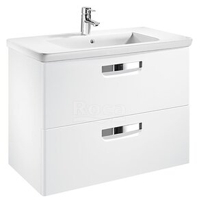 Изображение товара Тумба под раковину Roca Gap 80, ZRU9302732, белая матовая