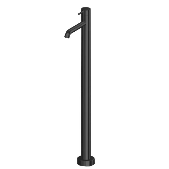 Изображение товара Смеситель напольный для раковины Gattoni Circle Two 9109/90NO, цвет Nero Opaco Изображение товара Смеситель напольный для раковины Gattoni Circle Two 9109/90NO, цвет Nero Opaco