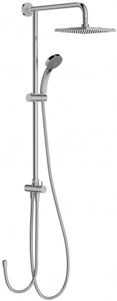 Изображение товара Душевой гарнитур Jacob Delafon E45893-CP EO ECO с верхним душем 20 x 20 cм, 4 режима струи, хром