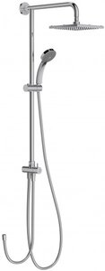 Изображение товара Душевой гарнитур Jacob Delafon E45893-CP EO ECO с 4 режимами и верхним душем 20x20 см