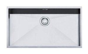 Изображение товара Мойка Franke PLANAR PPX 110-72, 122.0198.208, нижняя установка, нержавеющая сталь, полированная, 76*45 см