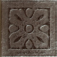 Декор Polcolorit Magma, X9169, DG Silver A Tozzetto, 10 х 10 см, серый - фото 1