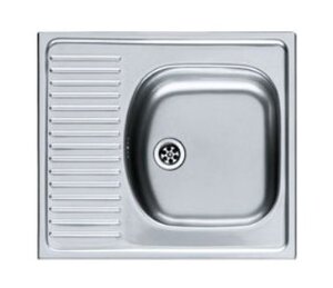 Изображение товара Мойка Franke EUROSTAR ETN 611-58, 101.0009.362, установка сверху, оборачиваемая, нержавеющая сталь, матовая, 58*51 см