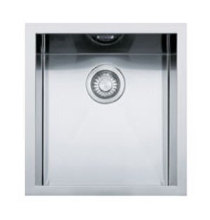 Изображение товара Мойка Franke PLANAR PPX 110-38, 122.0203.472, нижняя установка, нержавеющая сталь, полированная, 42*45 см
