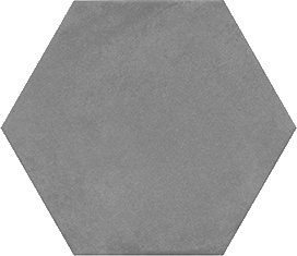 Изображение товара Керамогранит Kerama Marazzi Пуату шестиугольный 20x23.1 см темно-серый матовый