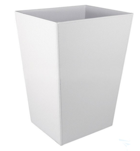 Изображение товара Корзина для мусора Colombo Black & White B9202.EPB белая 15л высокая открытая