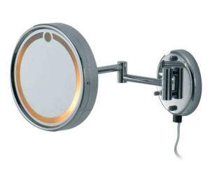 Изображение товара Настенное косметическое зеркало Colombo HOTEL COLLECTION B9966, Ø210, с подсветкой