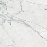 Керамогранит Kerranova Marble Trend, K-1000/LR/600x600x10, 60 х 60 см, carrara, белый - фото 1