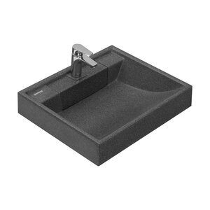 Изображение товара Раковина Акватон Рейн 1A72103KRW210 60 см над стиральной машиной, искусственный камень, графит