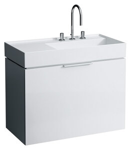 Изображение товара Тумба под раковину Laufen Kartell 4076010336311, 90 см, подвесная, белая
