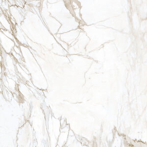 Изображение товара Керамогранит Kerranova Marble Trend K-1001/LR/600x600x10, 60х60 см, Calacatta, белый