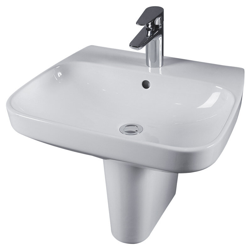 Изображение товара Полупьедестал Am.Pm Inspire C504970WH для ванной современной и стильной ванной комнаты