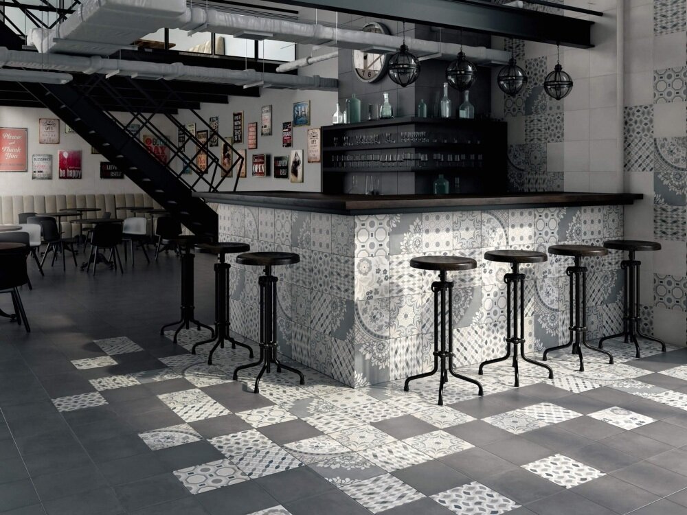 Изображение товара Керамогранит Kerama Marazzi Коллиано, темно-серый, 30x30 см