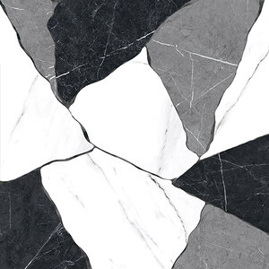 Изображение товара Керамогранит Cersanit Oriental 16151, 42х42 см, серый, белый