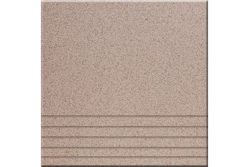 Изображение товара Ступень, керамогранит Estima Standard ST02 (с) 27484, 30 х 30 см, бежевый, соль-перец