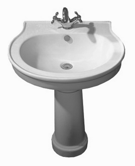 Изображение товара Раковина Cezares Primo CZR-399-T для установки на пьедестал