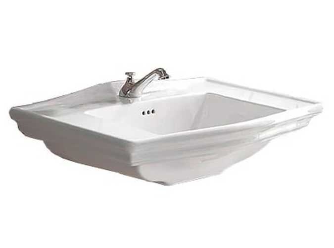 Изображение товара Devon&Devon Westminster IBLG1FWES - раковина керамическая, 69x48 см, белая