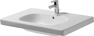 Изображение товара Раковина Duravit D-Code 03428500002 прямоугольная 85x48 см угловая фарфор белая