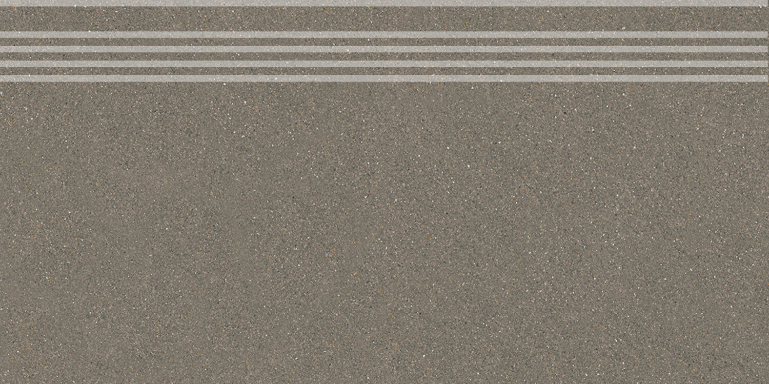 Изображение товара Ступень, керамогранит Kerama Marazzi Джиминьяно DD254220RGR, 30х60 см, обрезной, коричневый