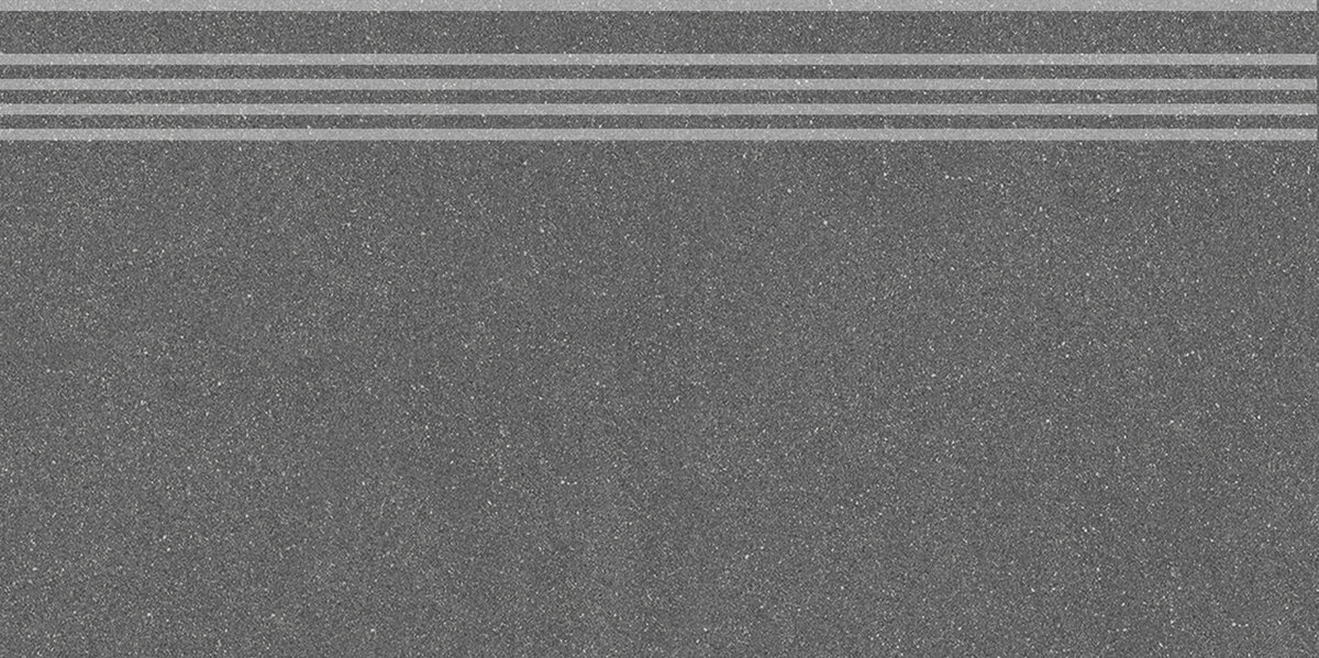 Изображение товара Ступень, керамогранит Kerama Marazzi Джиминьяно DD254320RGR, 30 x 60 см, обрезной, антрацит