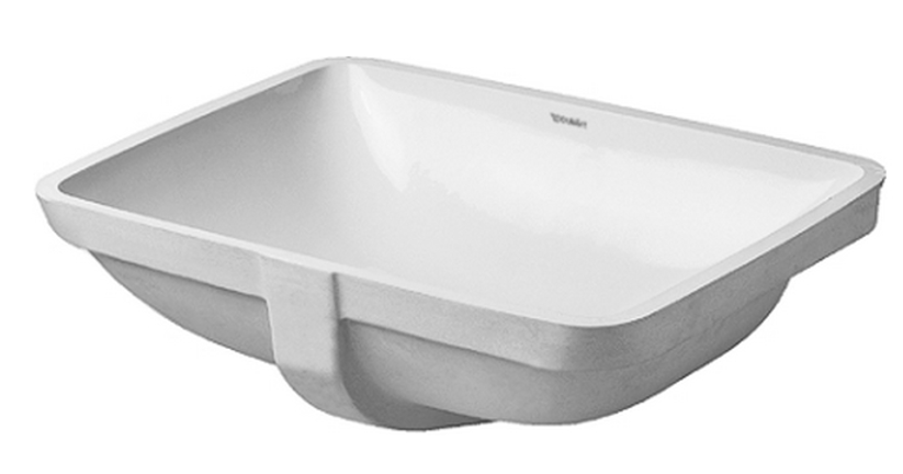 Изображение товара Раковина Duravit Starck 3 0305490000 под столешницу белая с переливом
