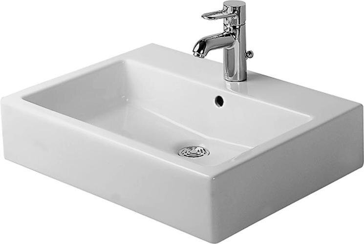 Изображение товара Раковина Duravit 0454600027 Прямоугольная с переливом 60x46,5 см