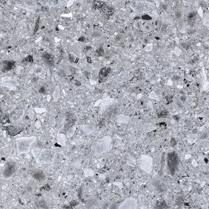 Изображение товара Керамогранит Kerranova Terrazzo K-331/MR, 60x60 см, серый, матовый
