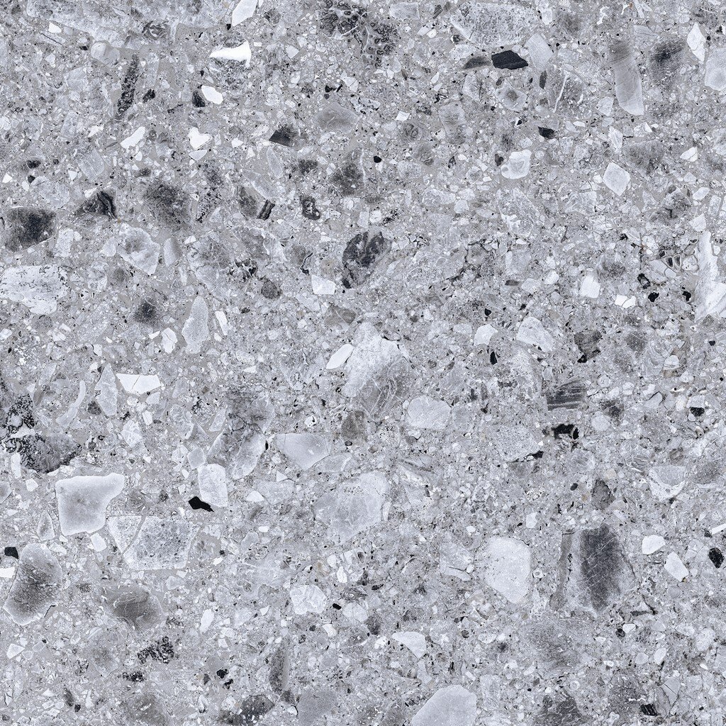 Изображение товара Керамогранит Kerranova Terrazzo K-331/MR/600x600x10, 60 х 60 см, cерый Изображение товара Керамогранит Kerranova Terrazzo K-331/MR/600x600x10, 60 х 60 см, cерый