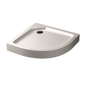 Изображение товара Душевой поддон RGW SMC/R-9090W, 90 х 90 см, четверть круга, стеклопластик, цвет белый, 57350499-01