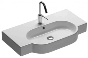 Изображение товара Раковина Hatria Area Y0UP 01 81 х 45 см, белая