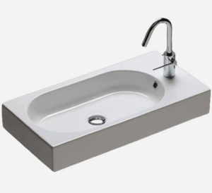 Изображение товара Раковина Hatria Area Y0W9 01 70 х 35 см левая