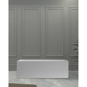 Изображение товара Ванна Abber Stein из искусственного камня 150 х 70 см, белая матовая, AS9640-1.5